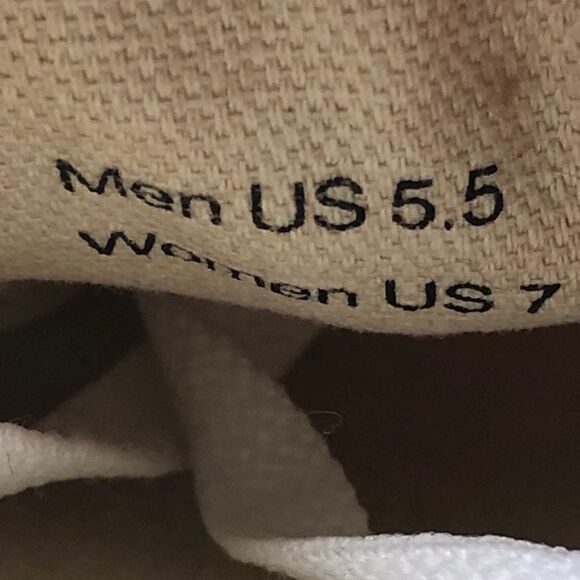 Vans Off The Wall Low 'Glitter' Beige Athletic Shoes - Picture 8 of 8